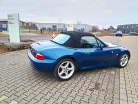 Second-hand BMW Z3 150 CP (110 kW) 2000 Albastru Cabrio