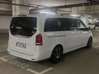 Gebraucht Mercedes V300 Avantgarde Edition 239 PS (175 kW) 2021 Weiß Van / Kleinbus