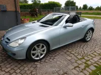 Gebraucht Mercedes SLK200 163 PS (119 kW) 2005 Grau Cabrio