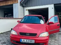 Używany Opel Astra 101 KM (74 kW) 1999 Czerwony Sedan/Limuzyna