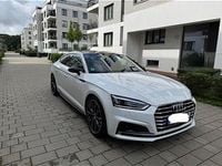 Gebraucht Audi A5 Sportback S-Line 190 PS (139 kW) 2019 Weiß Kleinwagen