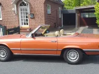 Gebraucht Mercedes SL280 185 PS (136 kW) 1980 Orange Cabrio