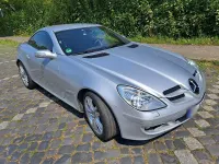 Gebraucht Mercedes SLK200 163 PS (119 kW) 2005 Silber Cabrio
