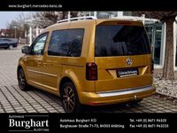 Gebraucht VW Caddy Highline 125 PS (91 kW) 2017 Sandstorm yellow Van / Kleinbus