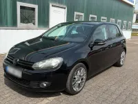 Gebraucht VW Golf VI 122 PS (89 kW) 2010 Schwarz Kleinwagen