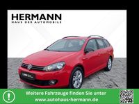 Gebraucht VW Golf VI Match 122 PS (89 kW) 2012 Rot Kleinwagen