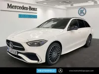 Gebraucht Mercedes C300e AMG line 313 PS (230 kW) 2025 Weiß Limousine