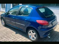 Gebraucht Peugeot 206 75 PS (55 kW) 2003 Blau Kleinwagen