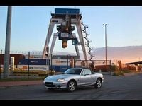 Gebraucht Mazda MX5 110 PS (80 kW) 2004 Silber Cabrio