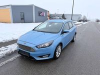 Gebraucht Ford Focus Titanium 120 PS (88 kW) 2017 Blau Limousine