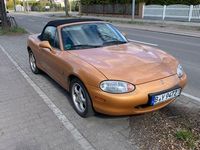 Gebraucht Mazda MX5 140 PS (102 kW) 1998 Gold Cabrio