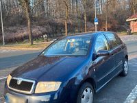 Gebraucht Skoda Fabia 75 PS (55 kW) 2002 Blau Kleinwagen