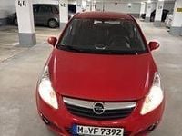 Gebraucht Opel Corsa Innovation 90 PS (66 kW) 2007 Rot Kleinwagen