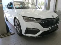 Gebraucht Skoda Octavia RS 200 PS (147 kW) 2023 Moonweiss metallic Kombi