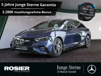 Gebraucht Mercedes EQE350 Premium 214 kW (292 PS) 2023 Blau / sodalithblau Limousine