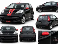 Gebraucht Peugeot 107 68 PS (50 kW) 2007 Schwarz Kleinwagen