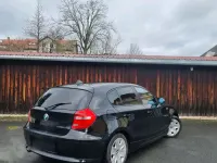 Gebraucht BMW 116 101 PS (74 kW) 2008 Schwarz Kleinwagen
