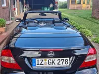 Gebraucht Mercedes CLK200 Avantgarde 163 PS (119 kW) 2005 Schwarz Cabrio