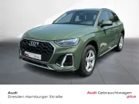 Gebraucht Audi Q5 Basis 204 PS (150 kW) 2024 Distriktgrün metallic SUV