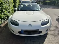 Gebraucht Mazda MX5 160 PS (117 kW) 2008 Weiß Cabrio