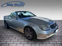 Gebraucht Mercedes SLK230 197 PS (144 kW) 2003 Silber Cabrio