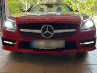 Gebraucht Mercedes SLK200 184 PS (135 kW) 2015 Rot Cabrio