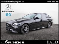 gebraucht Mercedes C300e T AMG-Sport/Pano/Night/Keyl/Totw/Leder