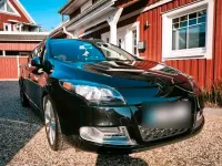 Gebraucht Renault Mégane GrandTour GT-Line 131 PS (96 kW) 2012 Schwarz Kombi