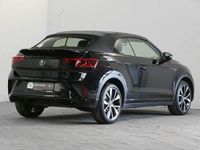Gebraucht VW T-Roc Cabriolet R-line 150 PS (110 kW) 2022 Schwarz Cabrio