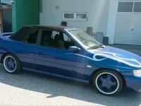 Gebraucht Ford Escort Cabriolet 115 PS (84 kW) 1997 Blau Cabrio