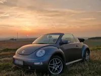 Gebraucht VW New Beetle Cabriolet 102 PS (75 kW) 2004 Grau Cabrio