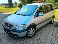 Gebraucht Opel Zafira 101 PS (74 kW) 2004 Silber Van / Kleinbus