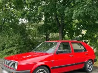 Gebraucht VW Golf II 75 PS (55 kW) 1990 Rot Kleinwagen