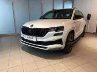 Gebraucht Skoda Karoq SportLine 150 PS (110 kW) 2023 Weiß SUV