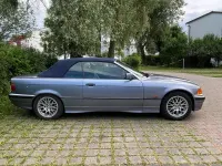 Gebraucht BMW 320 Cabriolet 150 PS (110 kW) 1997 Blau Cabrio