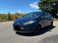 Gebraucht Ford Fiesta 90 PS (66 kW) 2008 Blau Kleinwagen