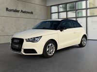 Gebraucht Audi A1 Attraction 86 PS (63 kW) 2013 Weiß Kleinwagen