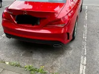 Gebraucht Mercedes CLA200 AMG line 156 PS (114 kW) 2015 Rot Coupé
