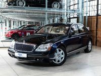 Gebraucht Maybach 57 551 PS (405 kW) 2006 Caspian schwarz/cote d'azur bl Limousine