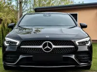 Gebraucht Mercedes CLA200 AMG line 163 PS (119 kW) 2021 Schwarz Coupé