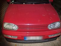 Gebraucht VW Golf Cabriolet 75 PS (55 kW) 1997 Rot Cabrio