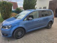Gebraucht VW Touran 140 PS (102 kW) 2012 Blau Van / Kleinbus