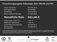 gebraucht VW Golf VIII R 2,0TSI DSG 20-Years 4MOTION El. Panodach Navi digitales Cockpit