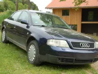 Używany Audi A6 164 KM (120 kW) 1998 Niebieski Sedan/Limuzyna