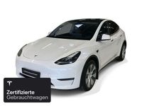 Gebraucht Tesla Model Y Long Range AWD 258 kW (351 PS) 2023 Weiß SUV