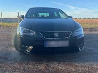 Usata Seat Leon CONNECT 110 CV (80 kW) 2016 Nero Berlina