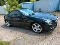 Gebraucht Mercedes SLK250 Sport 204 PS (150 kW) 2014 Schwarz Cabrio