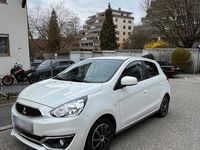 Gebraucht Mitsubishi Space Star 80 PS (58 kW) 2018 Weiß Kleinwagen