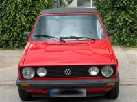 Gebraucht VW Golf Cabriolet 75 PS (55 kW) 1984 Rot Cabrio