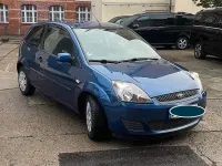 Gebraucht Ford Fiesta Style 69 PS (50 kW) 2008 Blau Kleinwagen